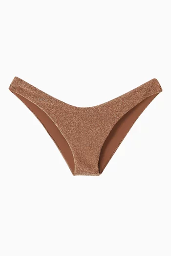 Lee Bikini Briefs in Glitter Nylon