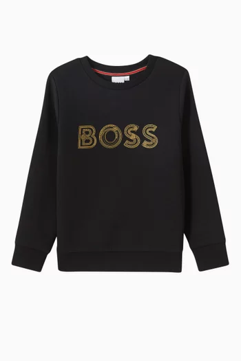 Embroidered-logo Sweatshirt
