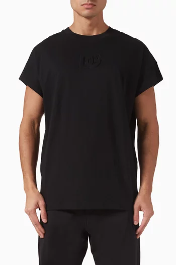 DG Logo T-shirt in Cotton Jersey