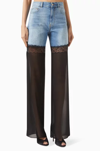 Rebecca Hybrid Jeans in Denim