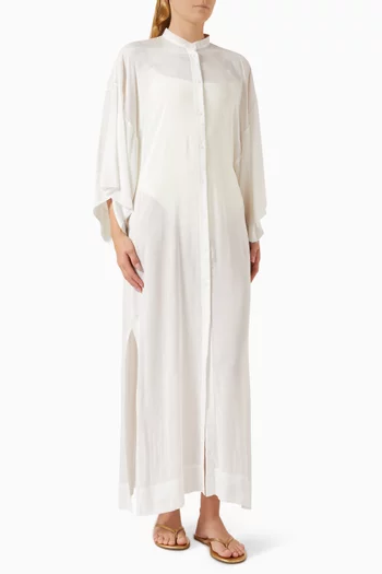 Cremona Kimono Sleeve Cover-up Maxi Dress