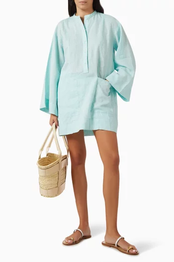 Leiden Tunic Dress in Linen