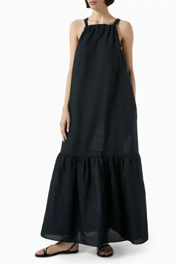 Ibiza Maxi Dress in Organic Linen