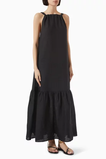 Ibiza Maxi Dress in Organic Linen