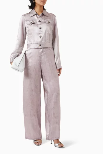 Tricky Crack-print Jacket