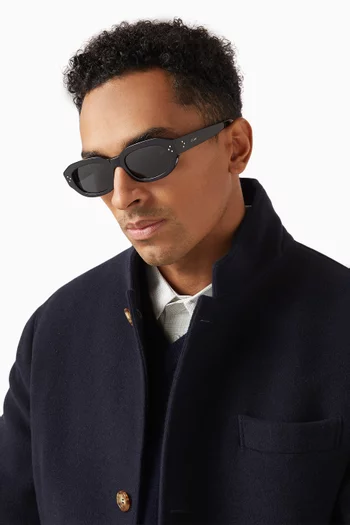 Geometric Sunglasses in Acetate