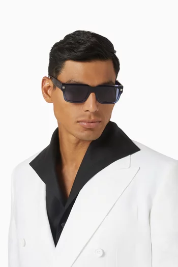 نظارة شمسية جي في داي بإطار أسيتات