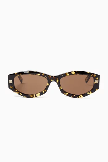 GV Day Geometric Sunglasses in Acetate