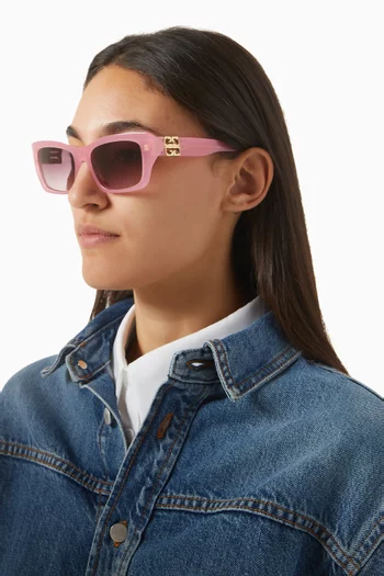 4G Sunglasses in Acetate