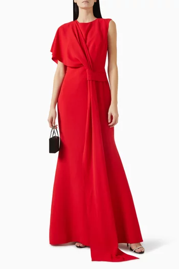Drape Maxi Dress