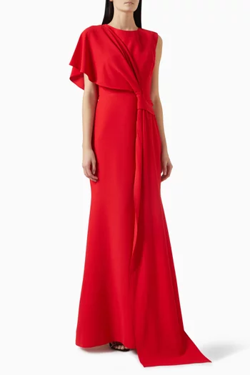 Drape Maxi Dress