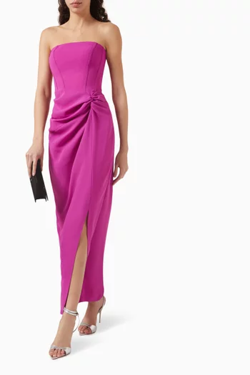 Knot Strapless Dress