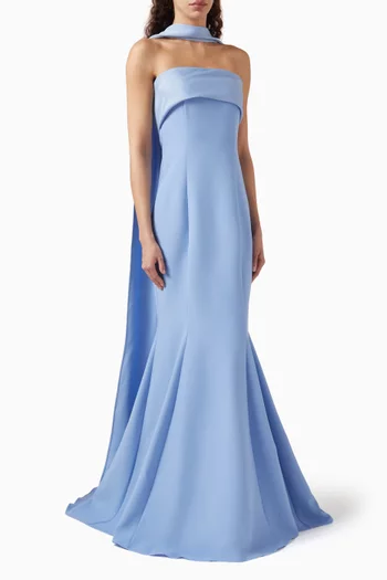 Shawl Maxi Dress