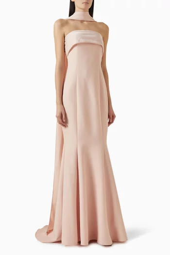 Shawl Maxi Dress