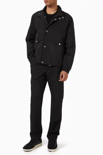 Water-Resistant Windbreaker Jacket