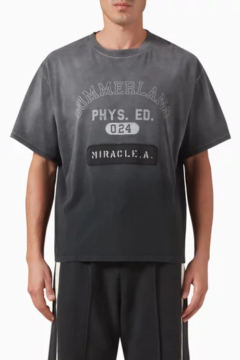 MIRACLE, A. Boxy T-shirt in Cotton