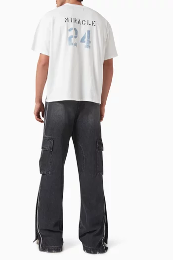 MIRACLE, A. Boxy T-shirt in Cotton