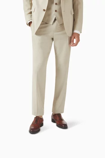 Madison Oxford Shoes in Leather
