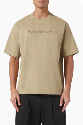 Logo T-shirt in Cotton Jersey