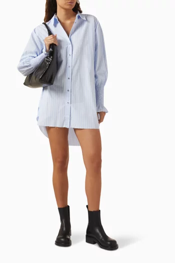 Striped Oversized Shirt in Cotton