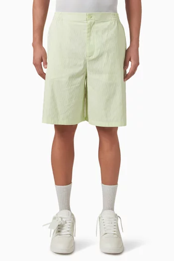 شورت بولينغ مزيج قطن جاكار