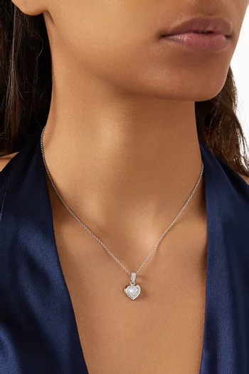 Heart Necklace in 925 Sterling Silver