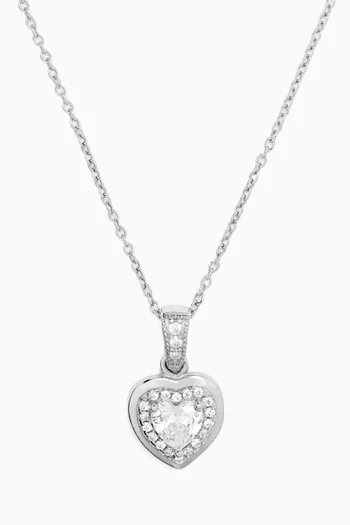Heart Necklace in 925 Sterling Silver