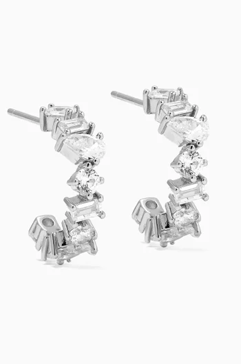 Mini Sparkle Earrings in 925 Sterling Silver