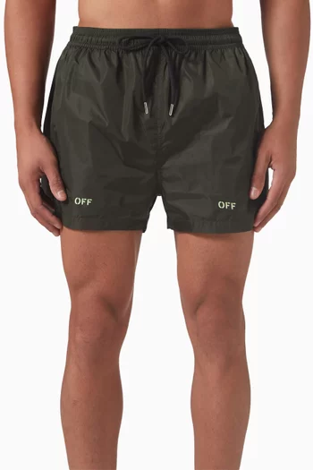 Off Stamp Swim Shorts