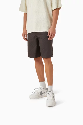 Slim Out Of Office Sneakers in Mesh & Leather