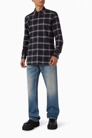 Straight-leg Jeans in Denim
