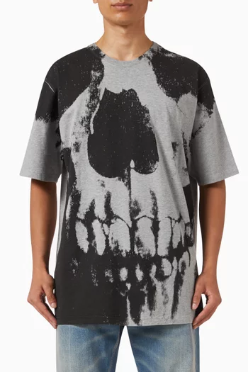 Skull T-shirt in Cotton