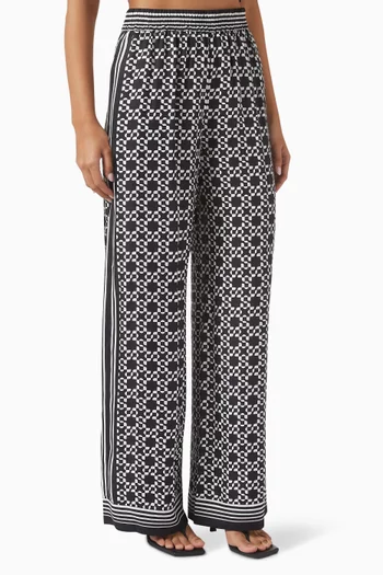 Zuna Straight-leg Pants in Tencel Blend