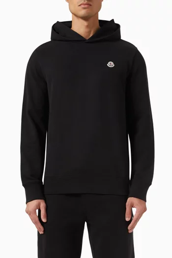 Logo Hoodie in Cotton-fleece