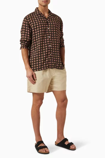 Printed Shirt in Viscose