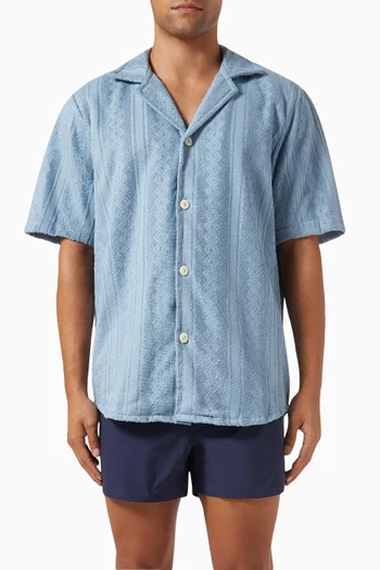 Ancora Cuba Shirt in Cotton Terry