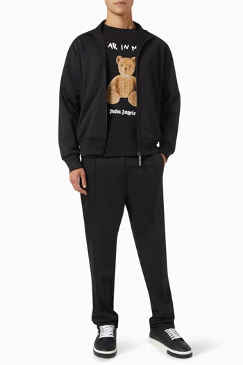 Back Curved Logo Track Jacket