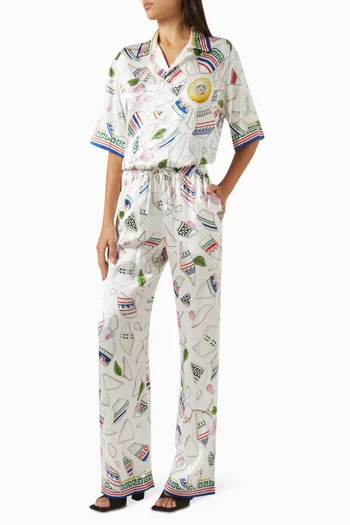 Le Vase Brise Pants in Silk