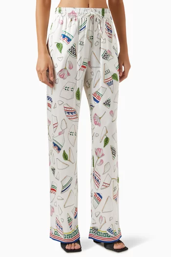 Le Vase Brise Pants in Silk