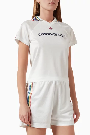 Jacquard Monogram Football Shirt