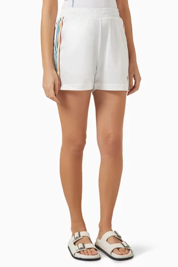 Football Shorts in Jacquard Monogram Fabric