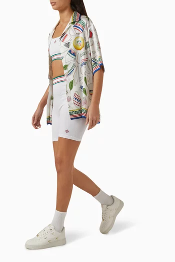 Sports Shorts in Nylon-blend
