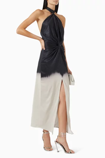 Linus Halterneck Maxi Dress