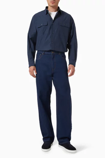 Work Shirt in Cotton Chambray