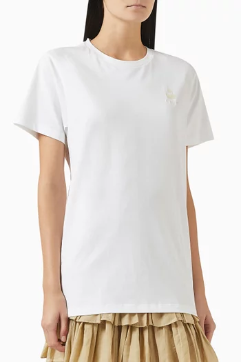 Aby Logo T-shirt in Cotton