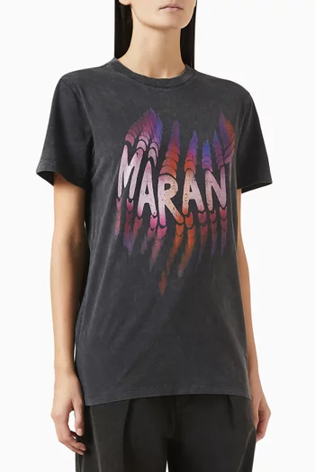 Zoeline Logo T-shirt in Cotton