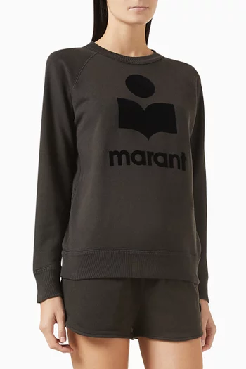 Milly Sweatshirt in Cotton-blend