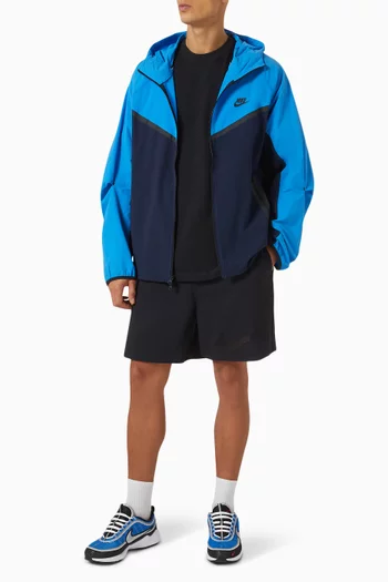 Tech Windrunner Jacket in Stretch Nylon