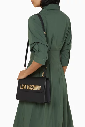 Bold Love Top-handle Bag in Faux Leather