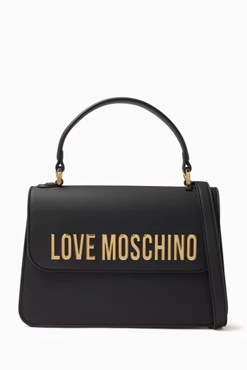 Bold Love Top-handle Bag in Faux Leather